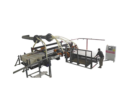 Automatic edge sawing machine for glass magnesium plate