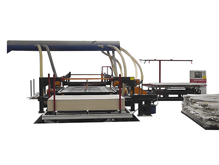 Automatic edge sawing machine for magnesium oxide board / glass magnesium plate
